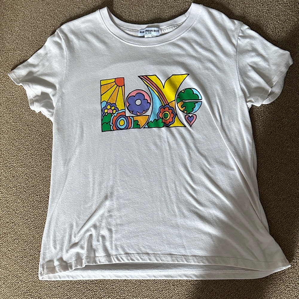 Sub_Urban Riot Crisp White Crewneck Tee